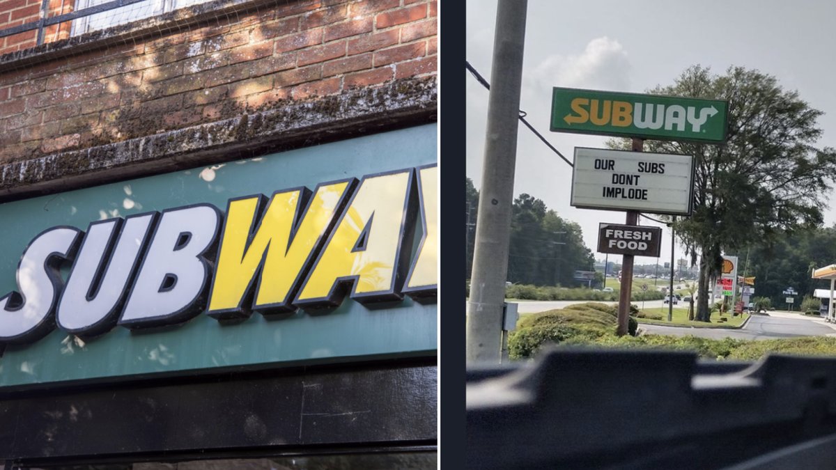 Subway får kritik för sin reklam.